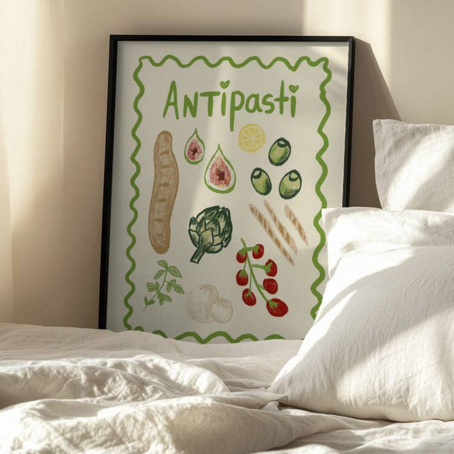 Affiche A3 - ANTIPASTI