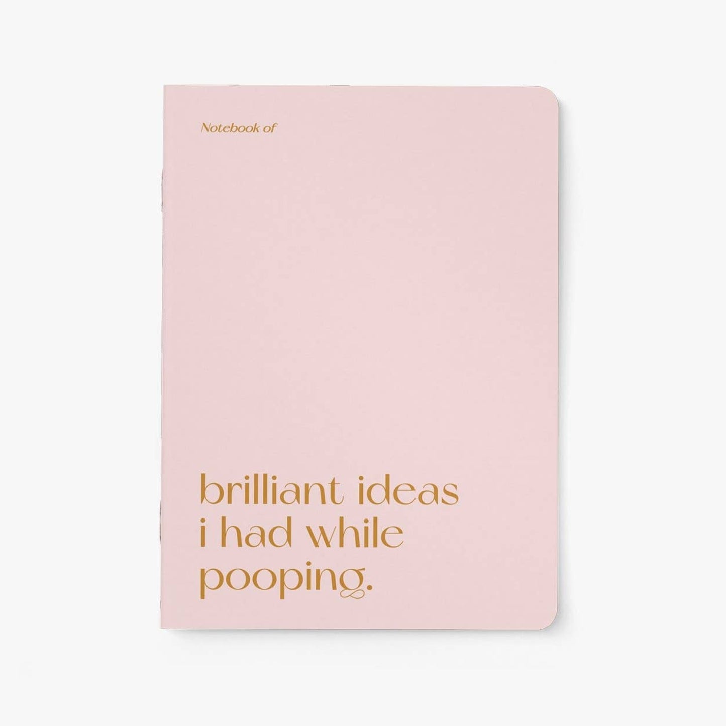 Carnet - Brilliant Ideas I Had While Pooping