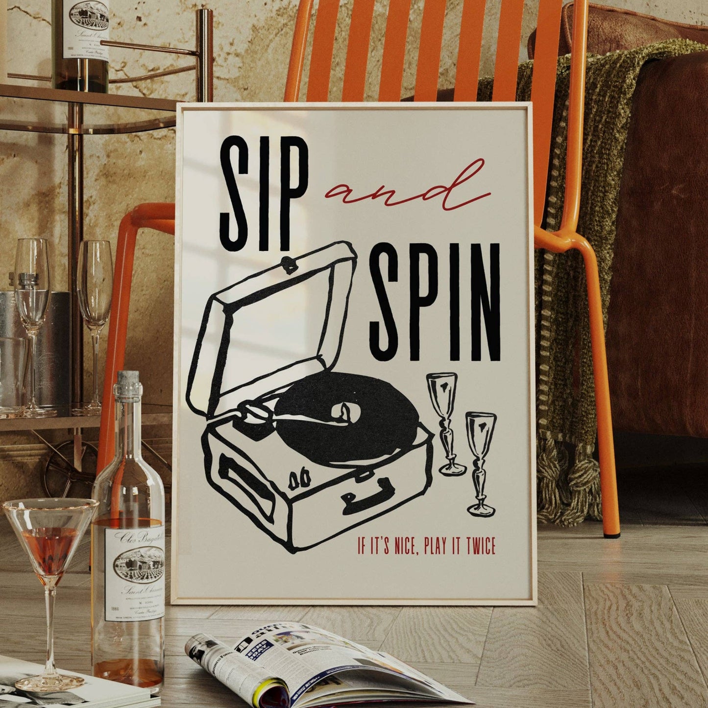 SIP AND SPIN