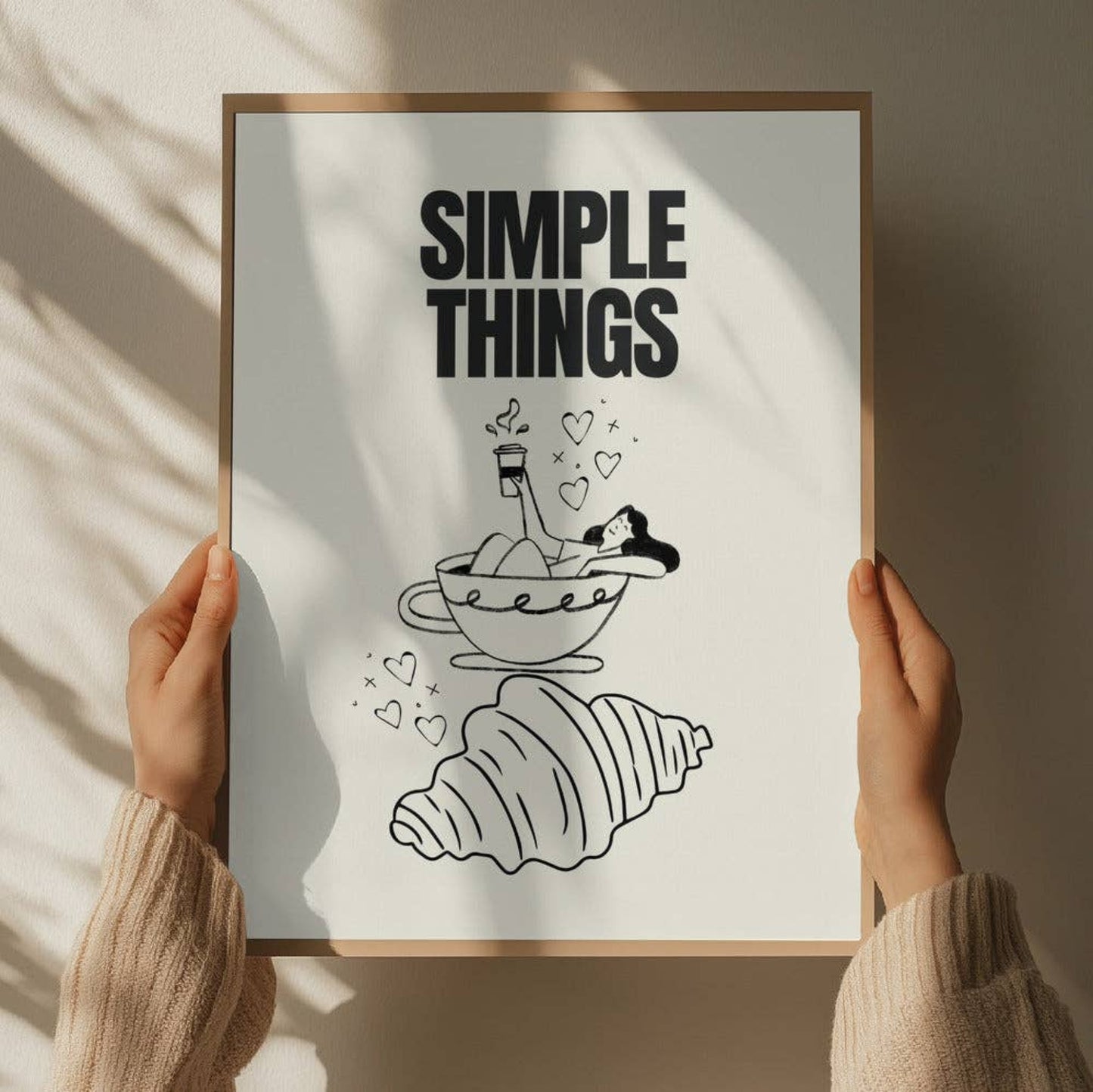 Affiche A3 - SIMPLE THINGS