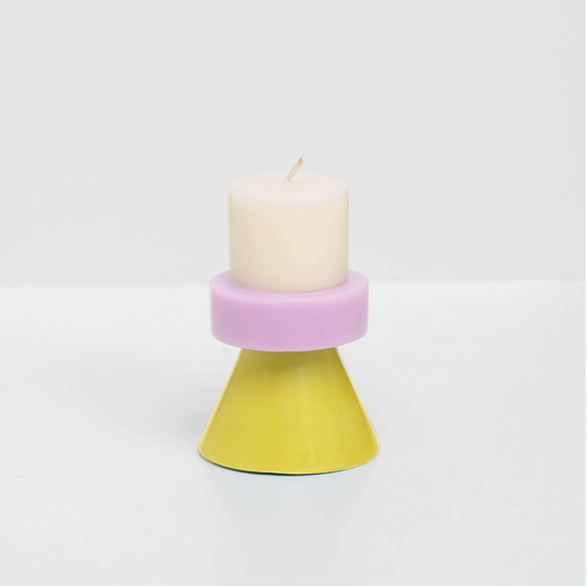 Bougies Y&C Mini - Jaune