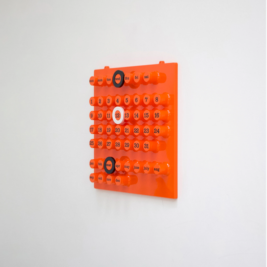 Calendrier Perpétuel Ring a Date - Orange