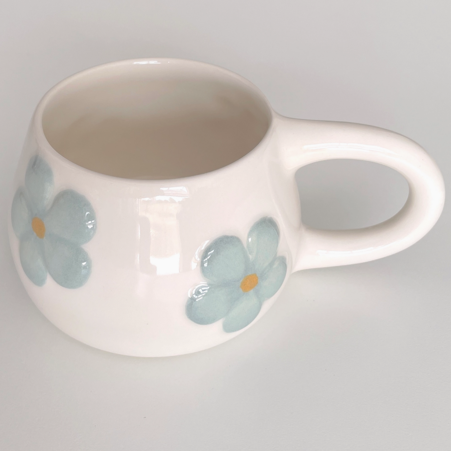 Tasse en céramique artisanale - Blomma Vert