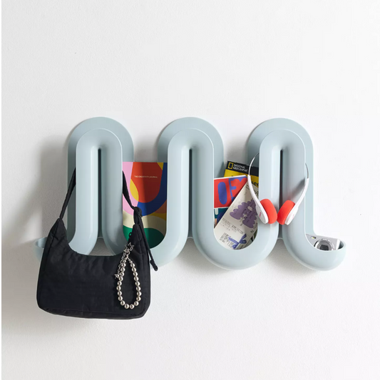 Swell - Porte-manteau mural et vide-poches