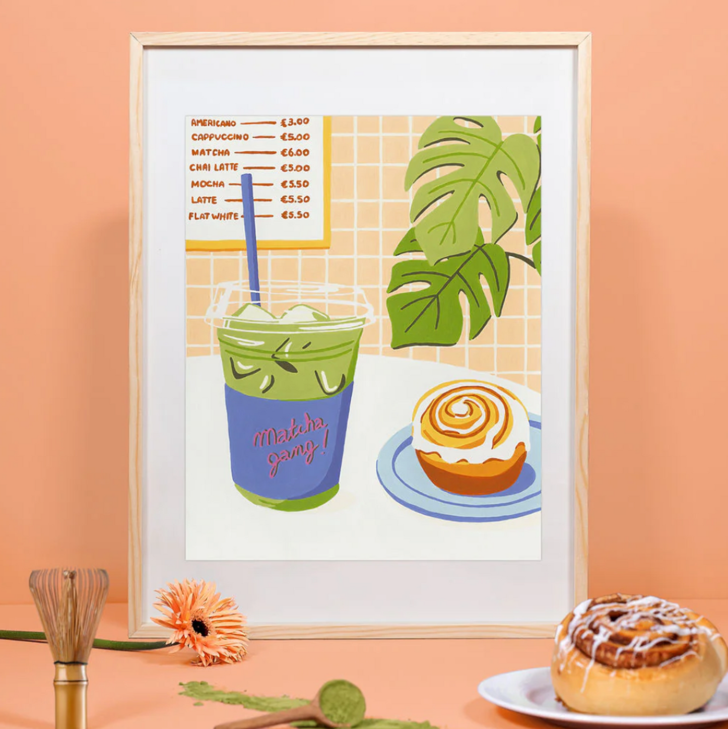 Peinture au numéro  - Matcha Gang