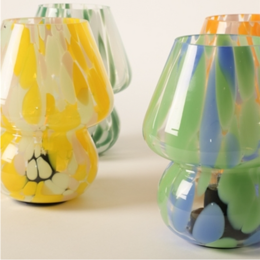 Lampe LUMI - Petit modèle vert/bleu