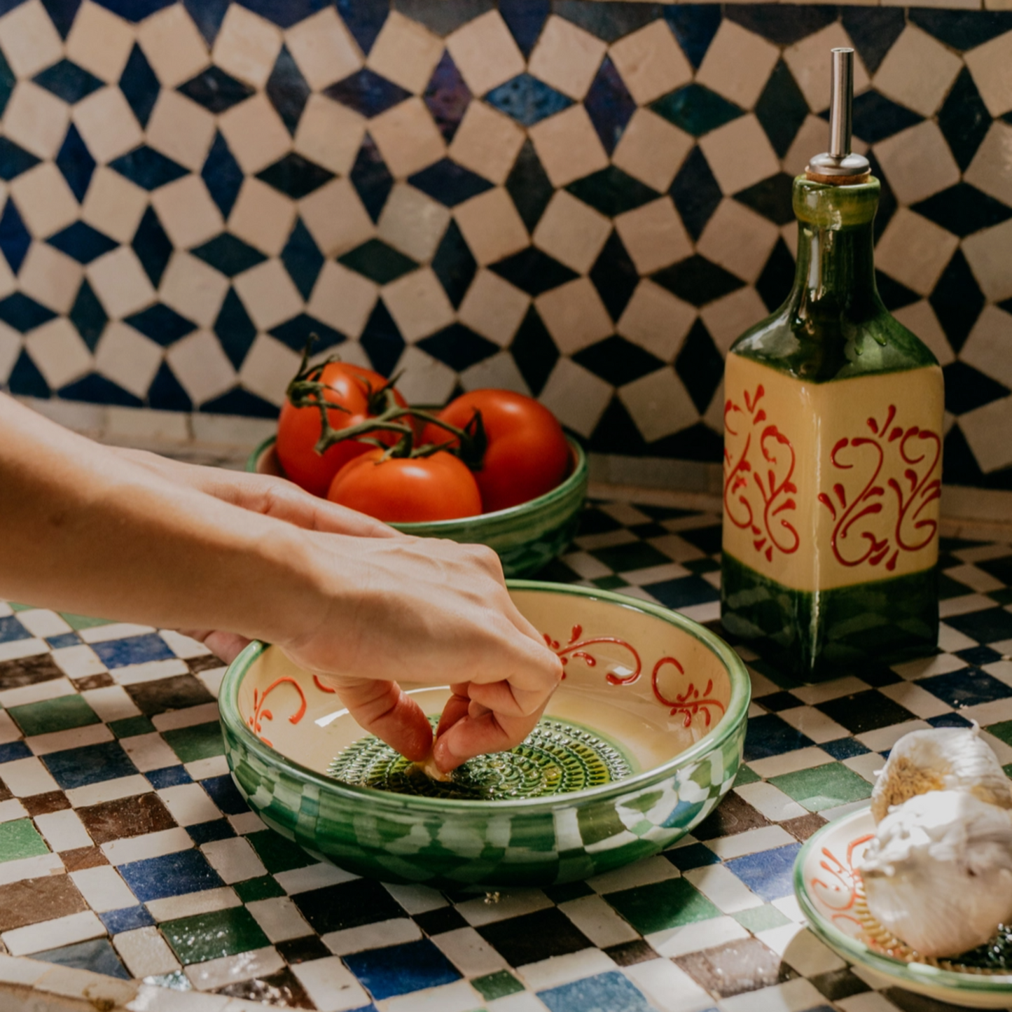 Assiette Râpe en céramique - Grand modèle