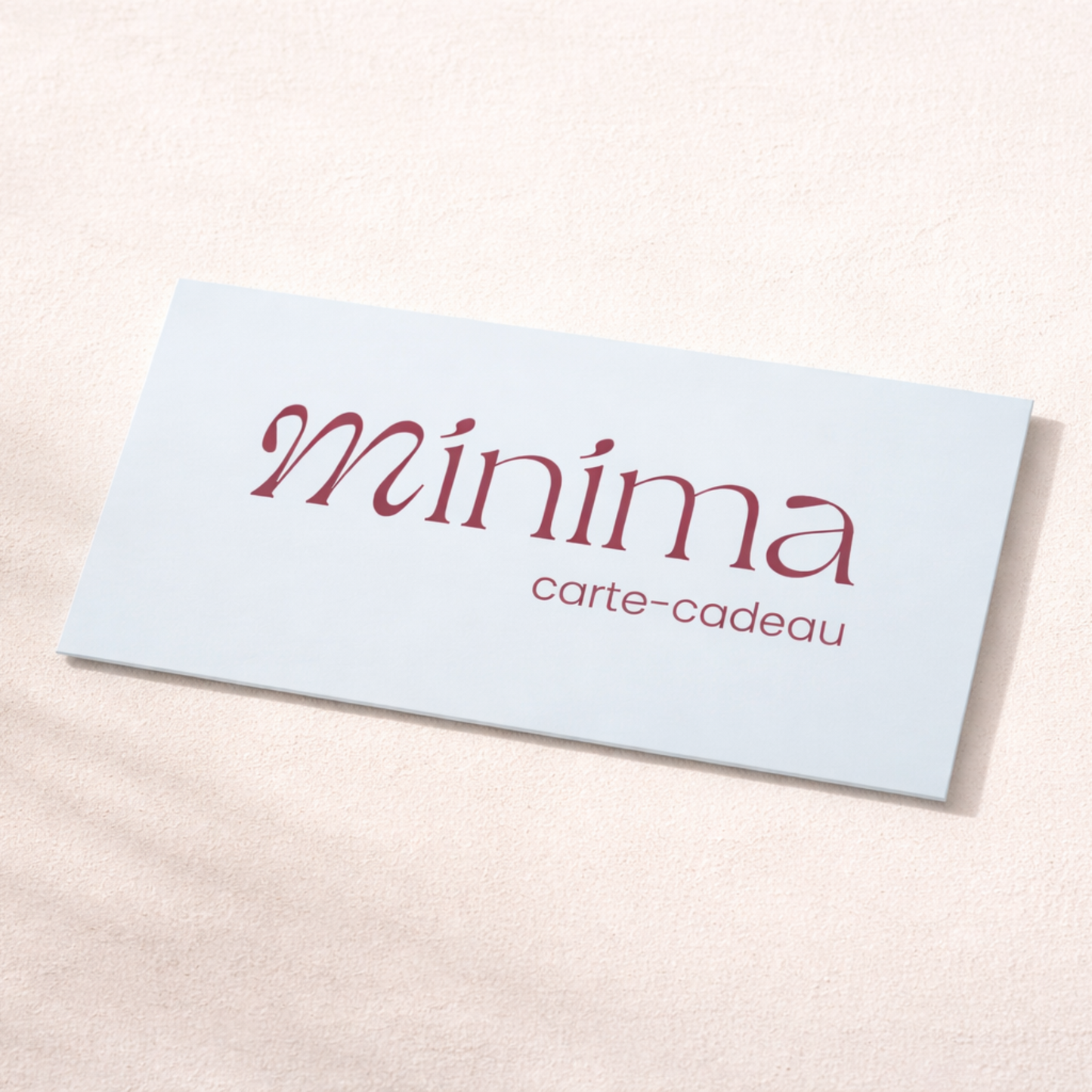 Carte-cadeau Minima