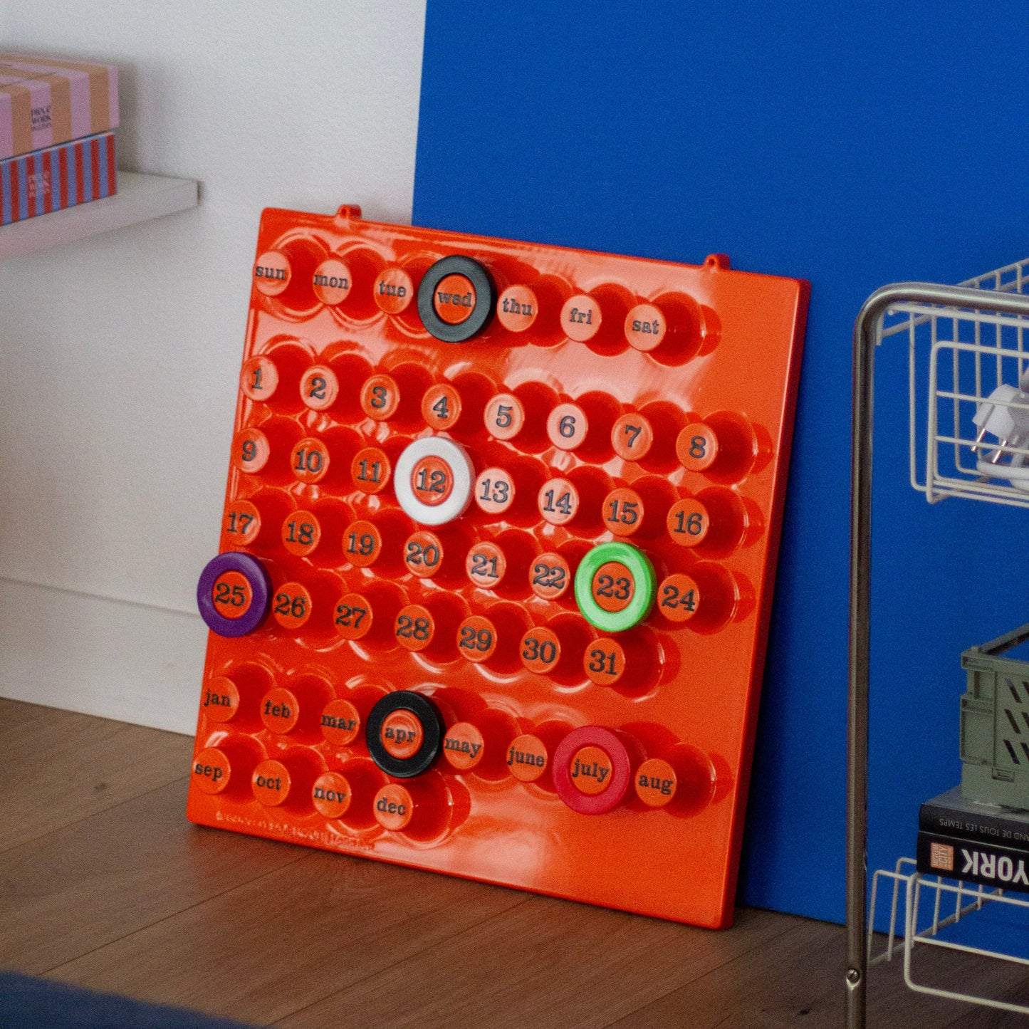 Calendrier Perpétuel Ring a Date - Orange