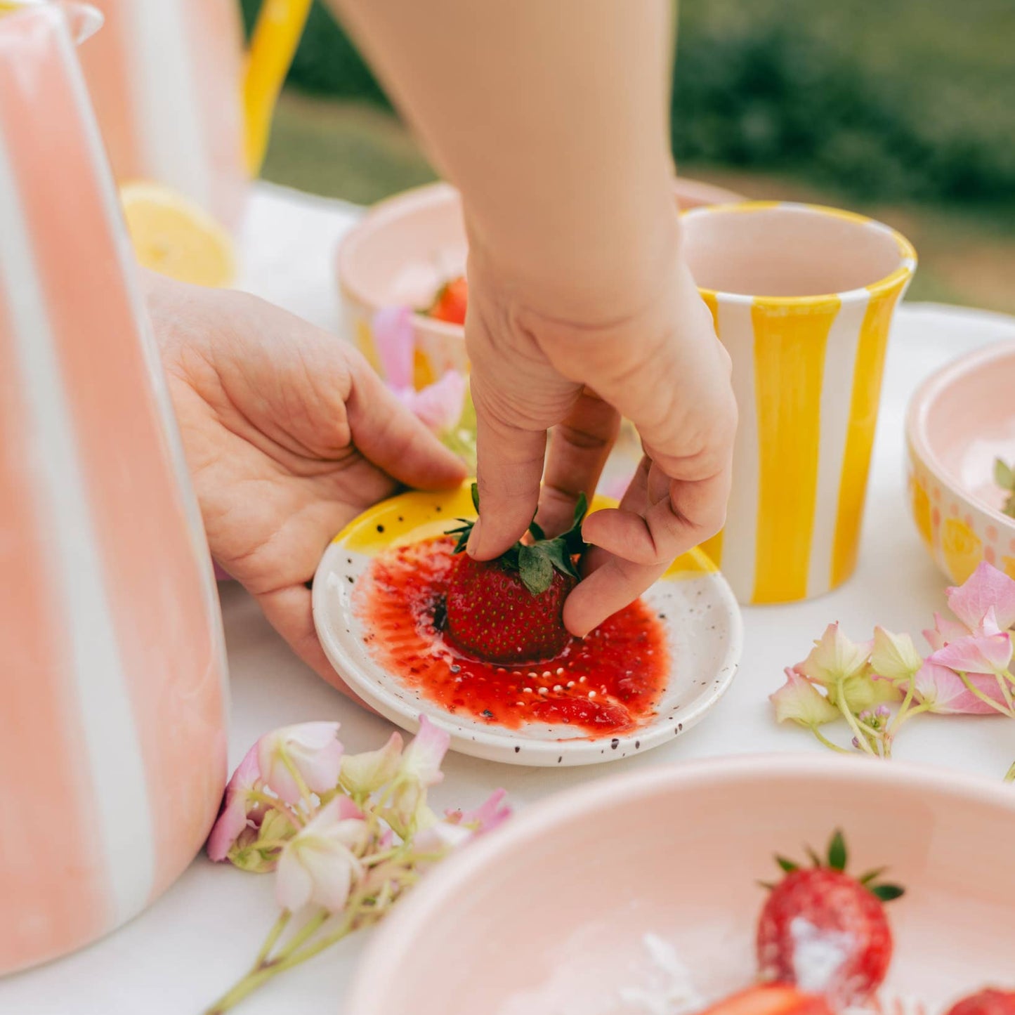 Petite assiette Râpe en Céramique