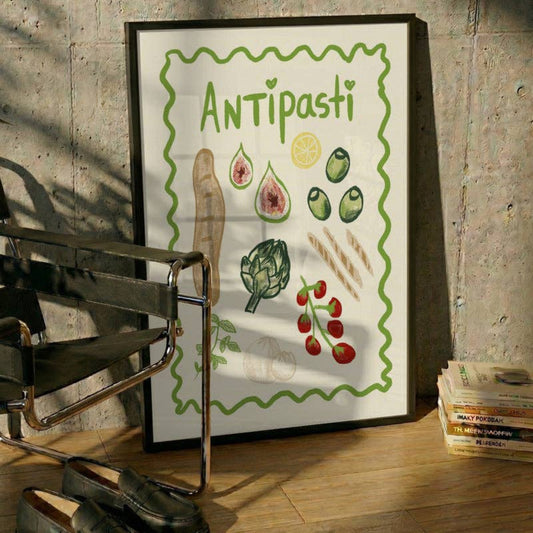 Affiche A3 - ANTIPASTI