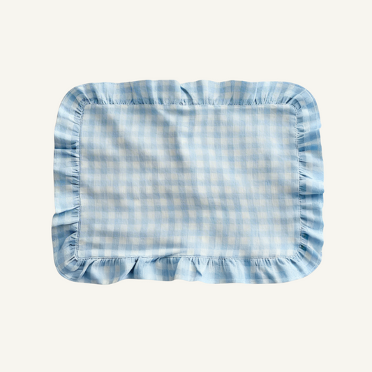 Set de table vichy - Bleu clair
