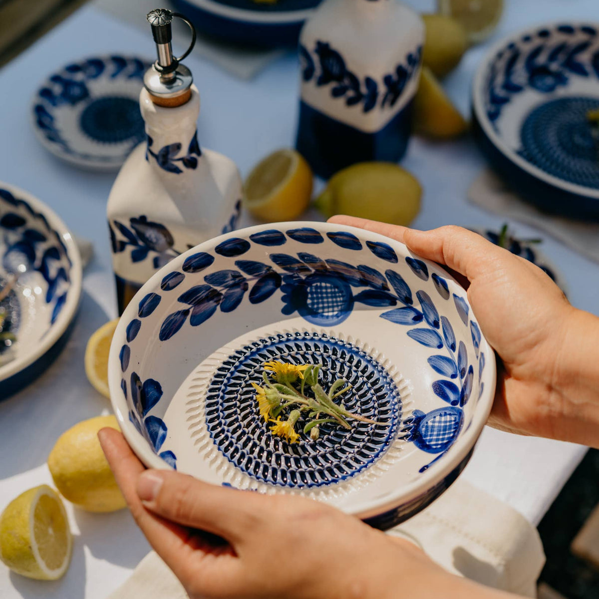 Assiette Râpe en céramique - Grand modèle