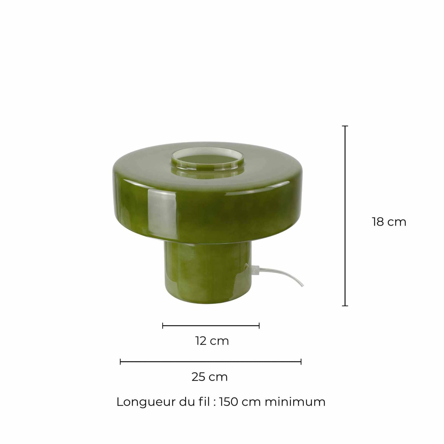 Lampe Rétro - Kaki