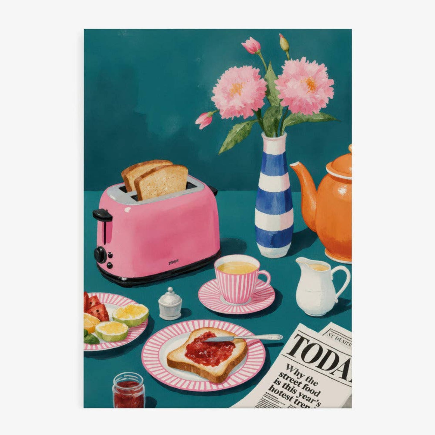 Affiche A3 - BREAKFAST