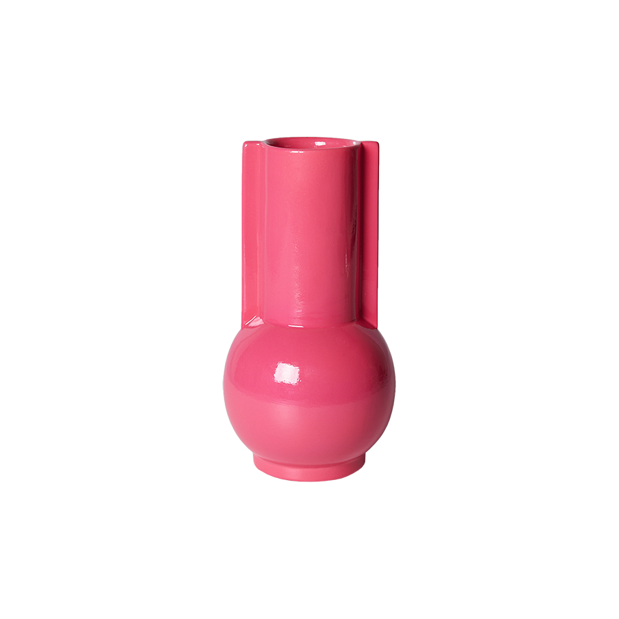 Vase en céramique - Hot pink