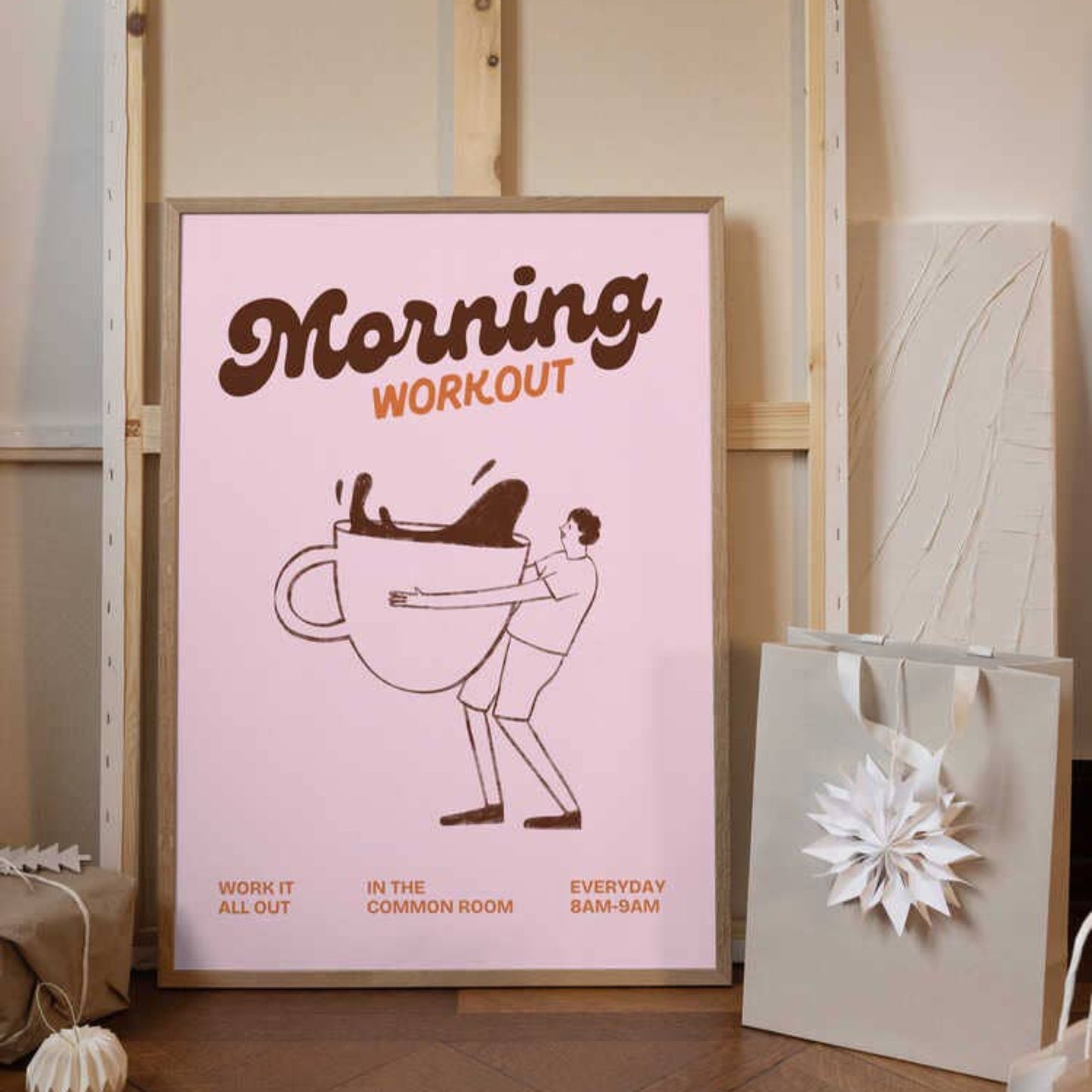 Affiche A3 - MORNING WORKOUT