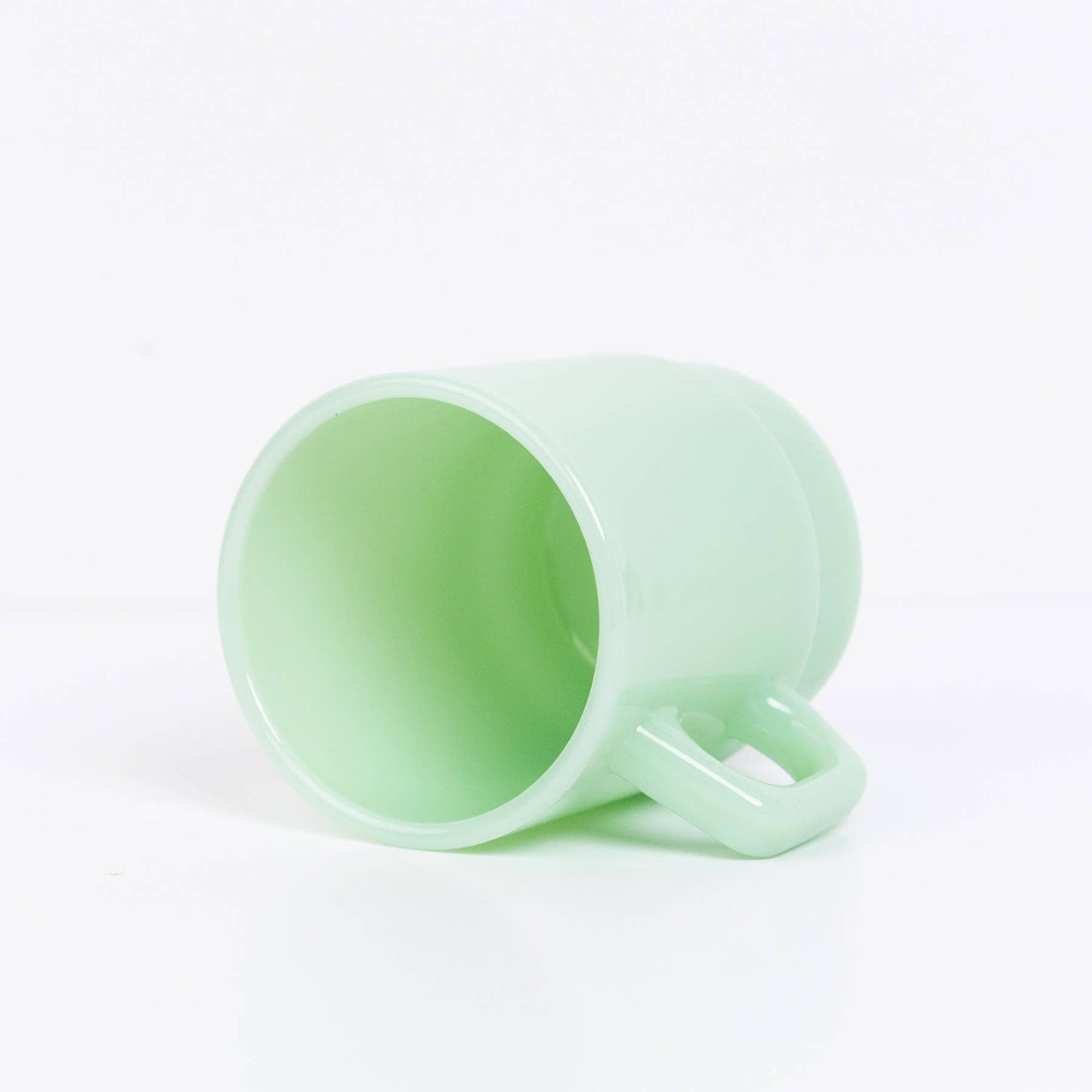 Mug Verre Opalin - Jade