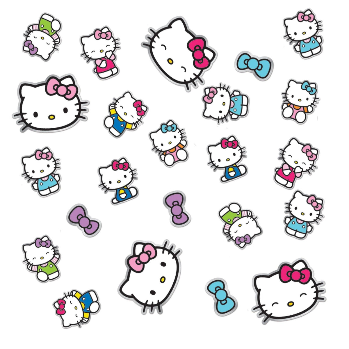 Autocollant Hello Kitty Happy Confetti
