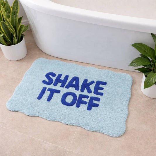 Tapis de Bain Shake It Off - Bleu