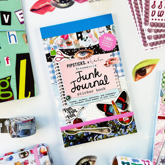 Carnet de stickers Dreamworld Junk Journal