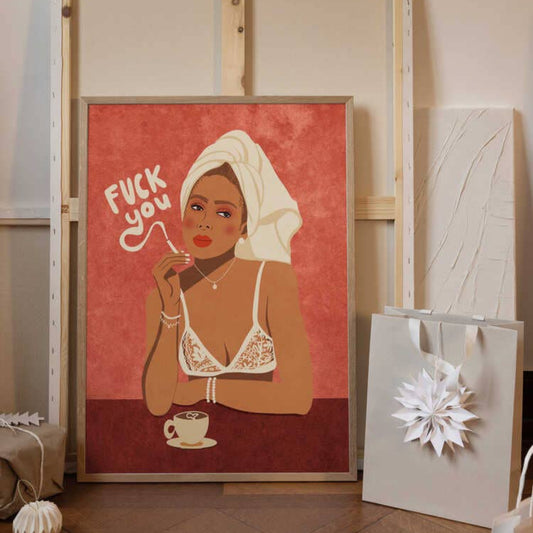 Affiche A3 - FUCK YOU