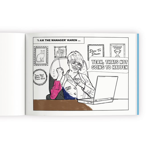 Livre de coloriage "Karens in the Wild"