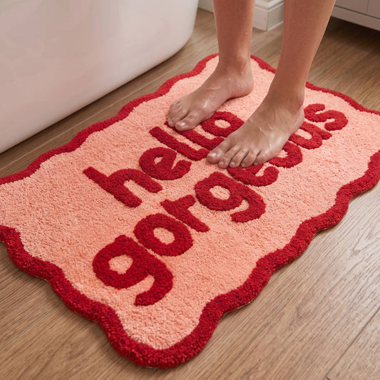 Tapis de bain Hello Gorgeous