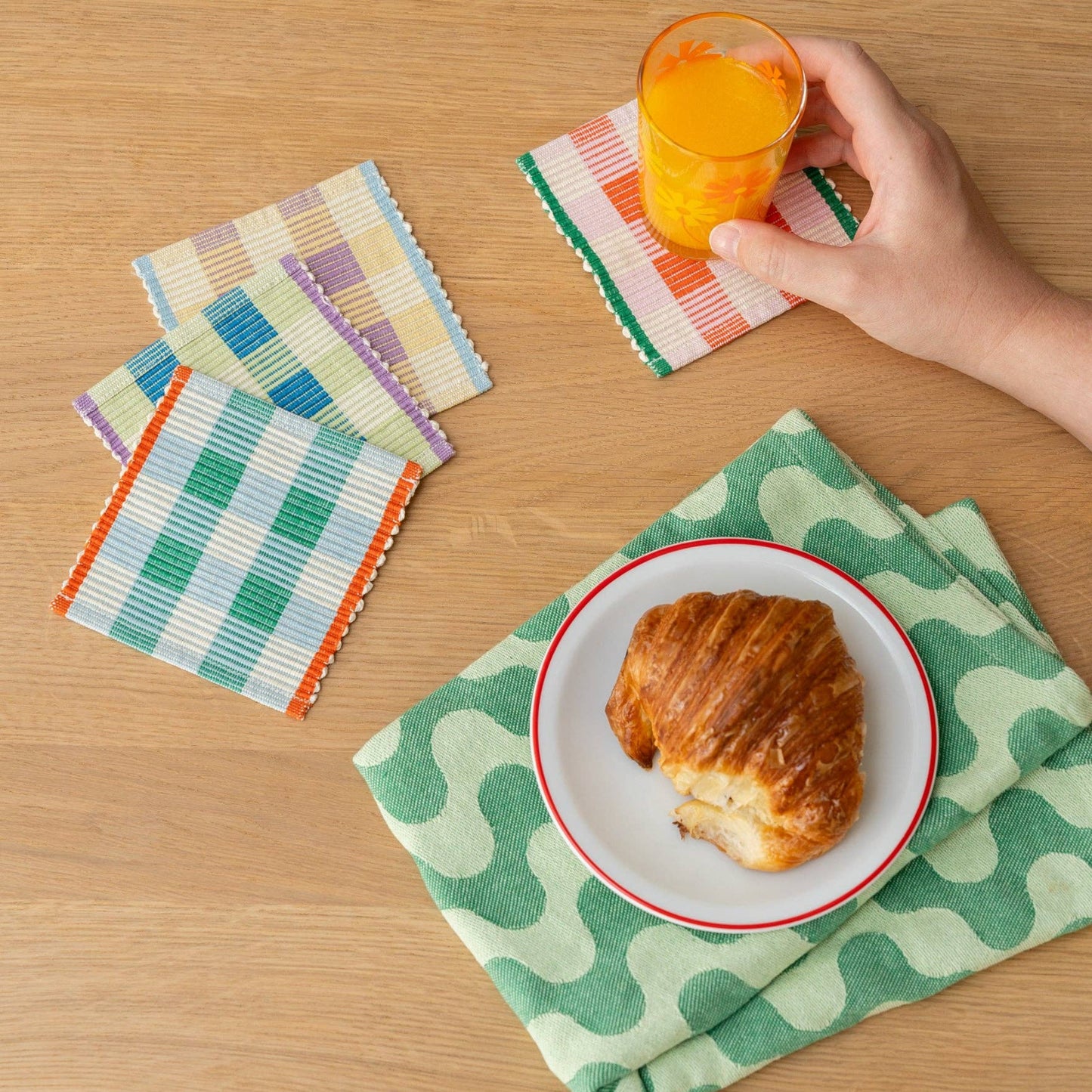 Ensemble de 4 sous-verres - Merienda