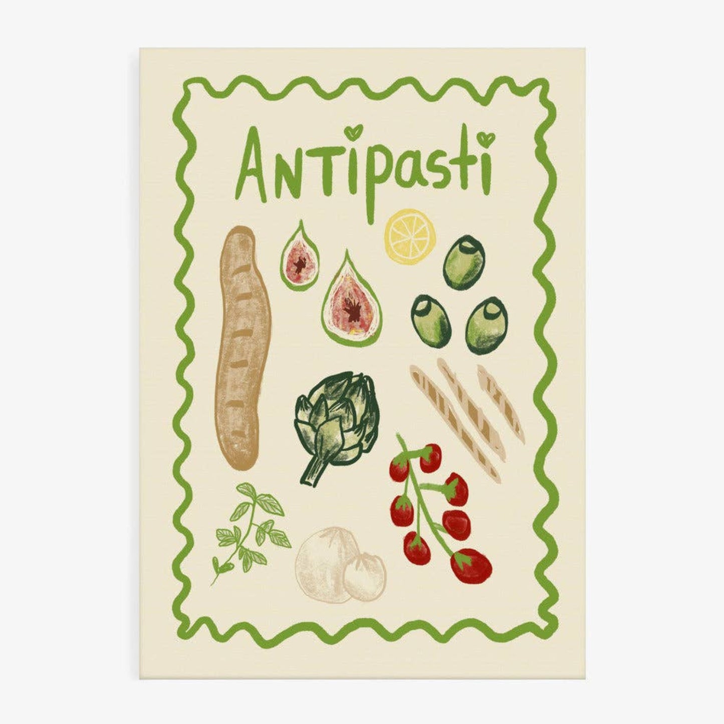 Affiche A3 - ANTIPASTI