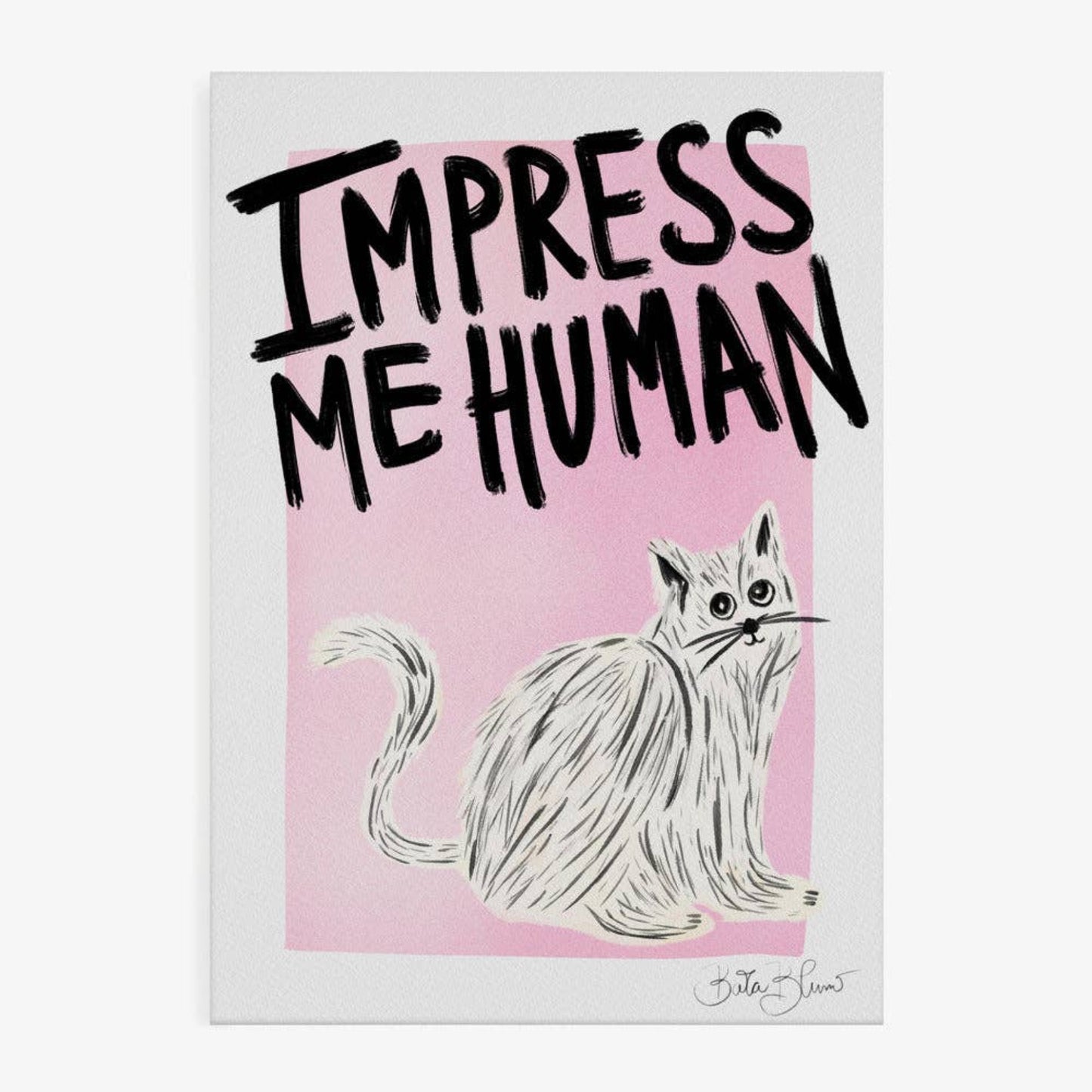 Affiche A3 - IMPRESS ME HUMAN