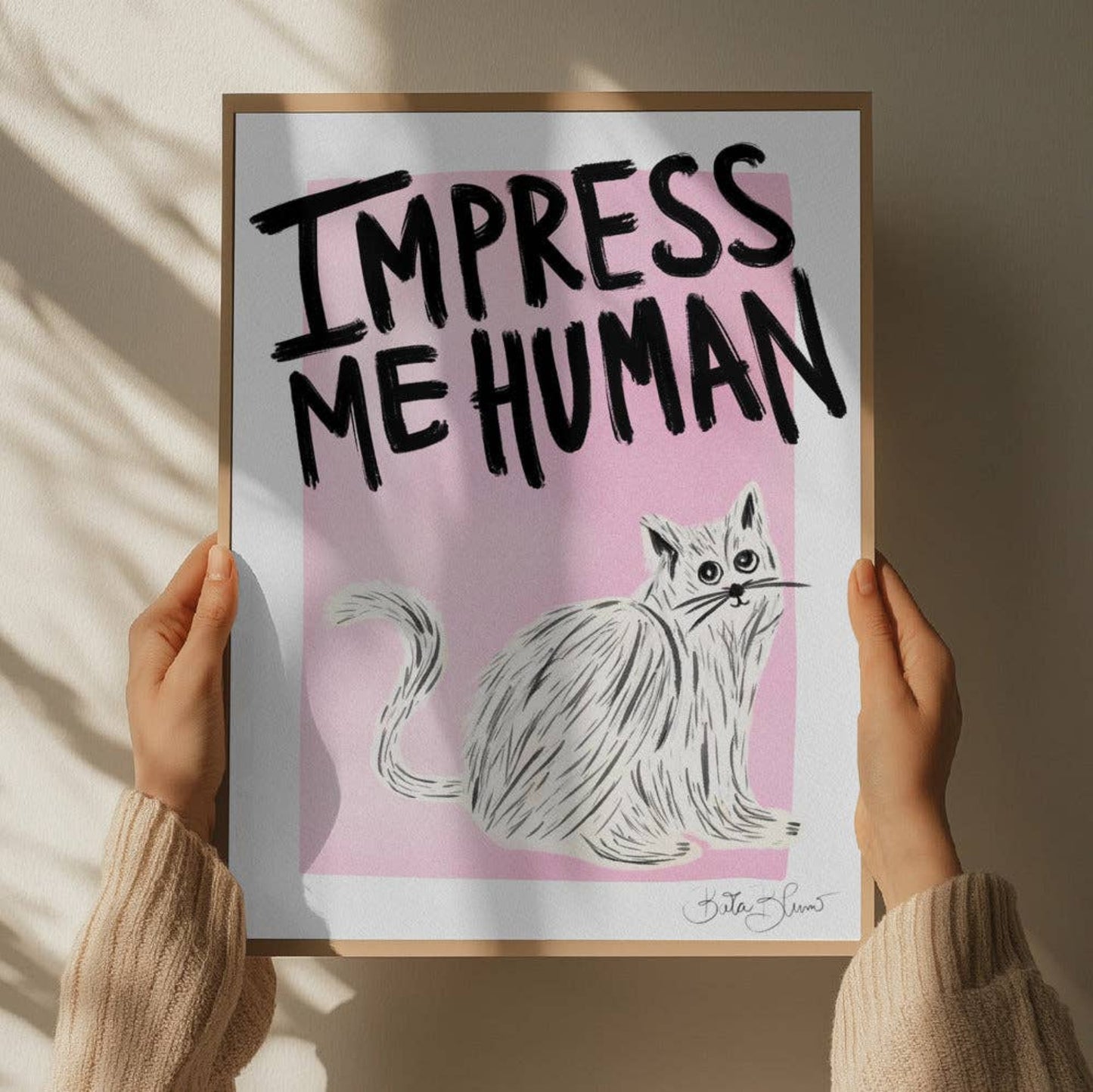 Affiche A3 - IMPRESS ME HUMAN