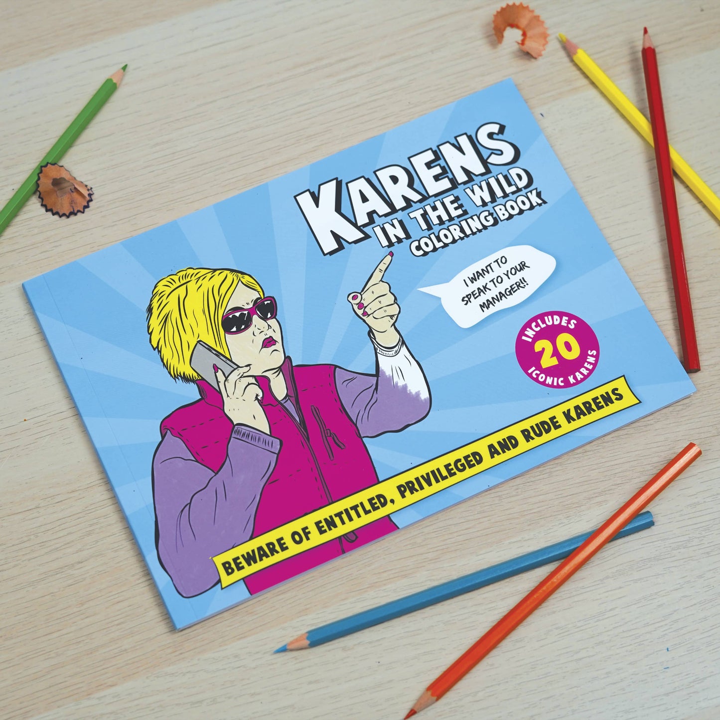 Livre de coloriage "Karens in the Wild"