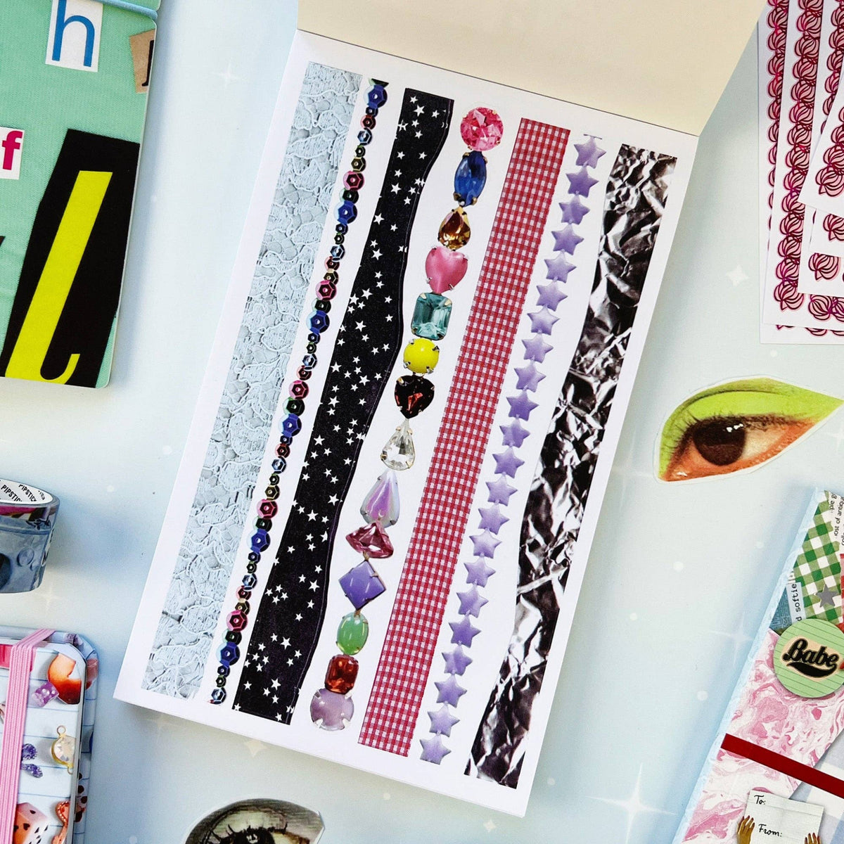 Carnet de stickers Dreamworld Junk Journal