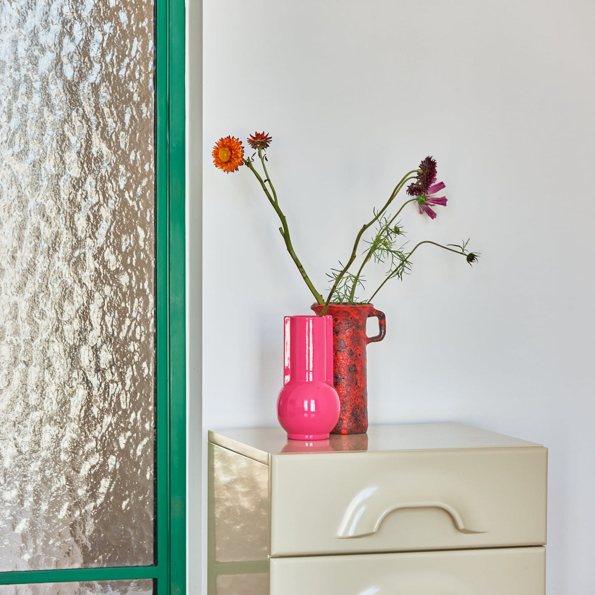 Vase en céramique - Hot pink